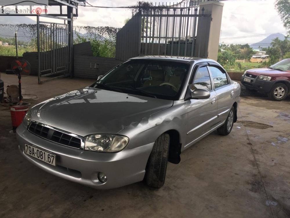 Kia Spectra 2003 - Chính chủ bán Kia Spectra đời 2003, màu bạc, nhập khẩu