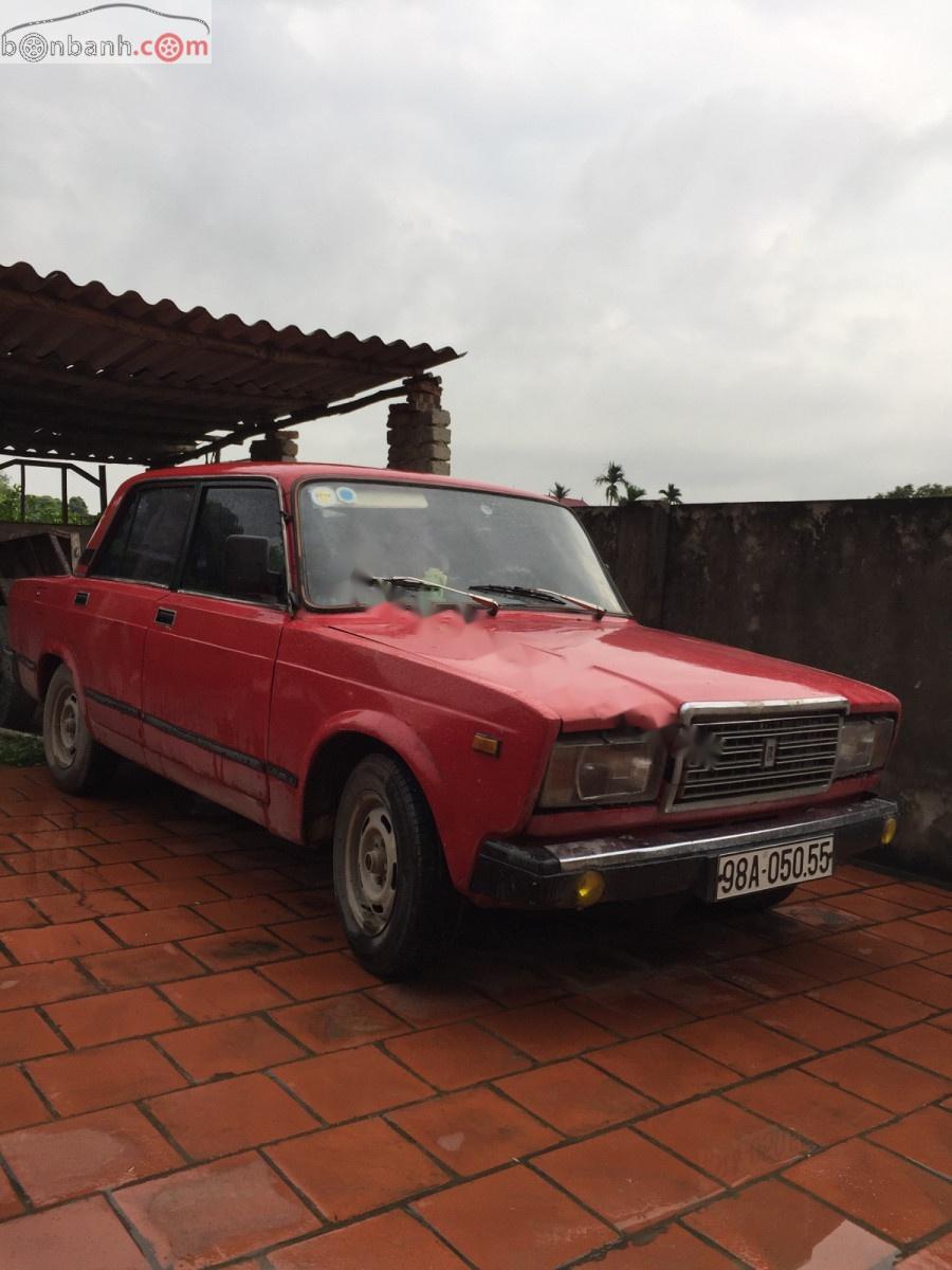 Lada 2107 1990 - Bán Lada 2107 1990, màu đỏ, nội thất đẹp