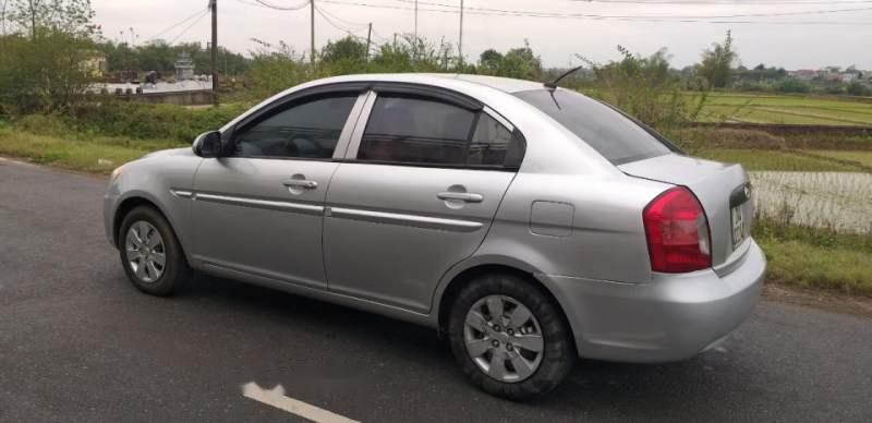 Hyundai Verna   2008 - Cần bán xe Hyundai Verna đời 2008, màu bạc, nhập khẩu