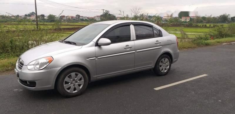 Hyundai Verna   2008 - Cần bán xe Hyundai Verna đời 2008, màu bạc, nhập khẩu