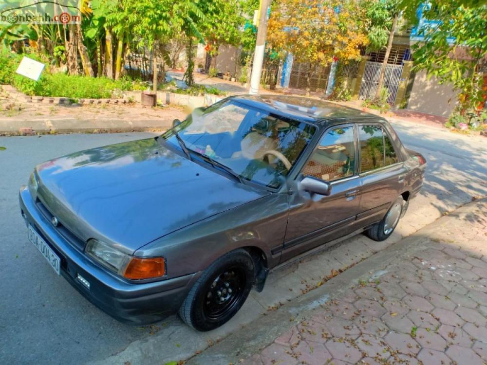 Mazda 323 1.6 MT 1996 - Cần bán Mazda 323 1.6 MT năm sản xuất 1996, màu xám 