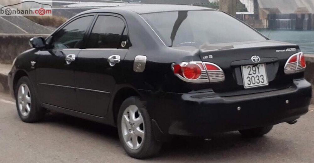 Toyota Corolla altis 1.8MT 2006 - Xe cũ Toyota Corolla altis 1.8MT sản xuất năm 2006, màu đen 