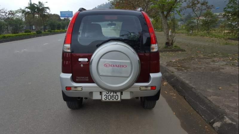 Daihatsu Terios   1.3MT 2005 - Cần bán gấp Daihatsu Terios 1.3MT đời 2005, màu đỏ, xe nhập