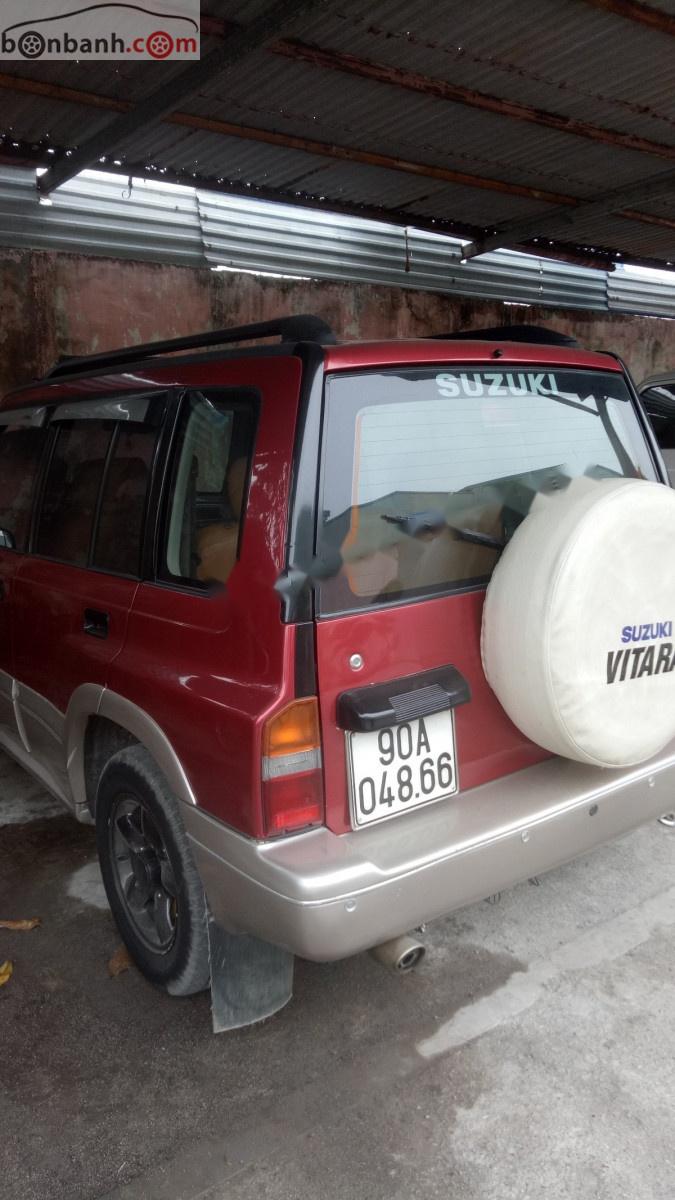 Suzuki Vitara JLX 2005 - Bán xe Suzuki Vitara JLX đời 2005, màu đỏ