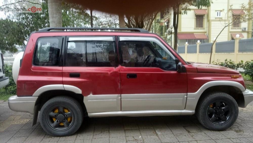 Suzuki Vitara JLX 2005 - Bán xe Suzuki Vitara JLX đời 2005, màu đỏ