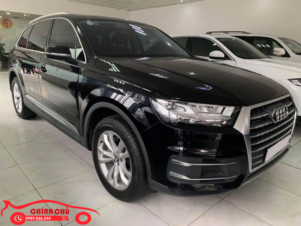 Audi Q7 2.0 TFSI 2016 - Bán xe Audi Q7 2.0 TFSI 2017, màu đen, nhập khẩu, chủ xe giữ gìn bảo dưỡng định kỳ