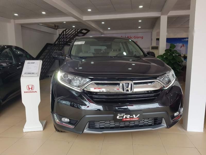 Honda CR V 2018 - Bán Honda CR V 2018, màu đen, nhập khẩu, xe giao ngay