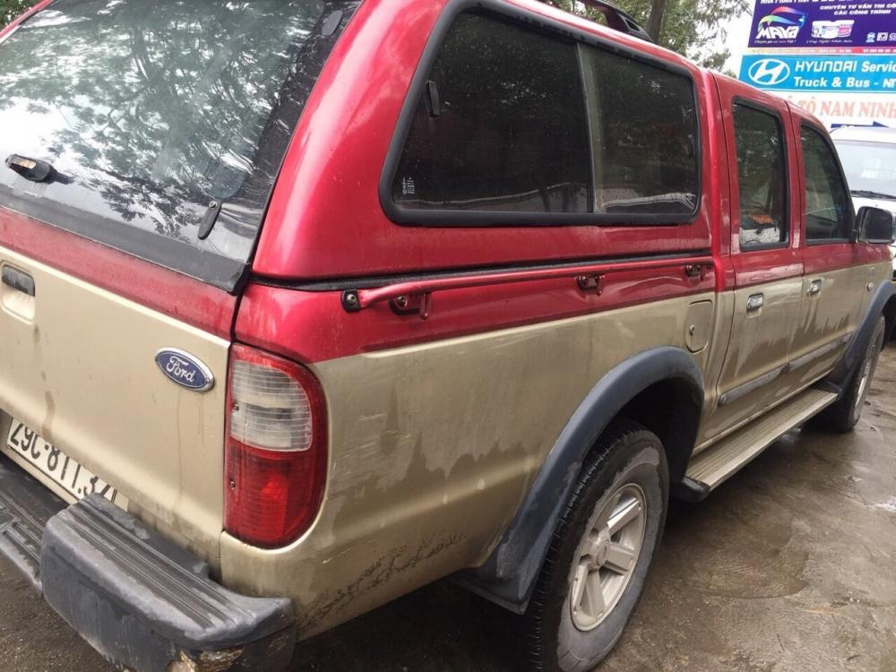 Ford Ranger XLT 2005 - Cần bán xe Ford Ranger XLT đăng ký lần đầu 2005, màu đỏ nhập khẩu nguyên chiếc