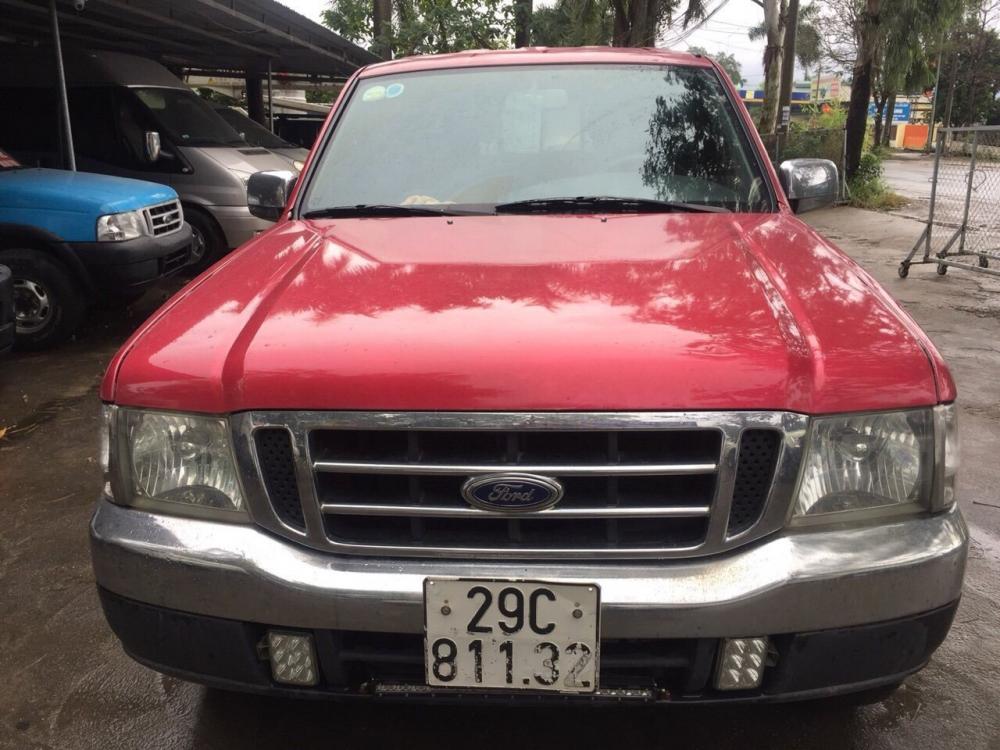 Ford Ranger XLT 2005 - Cần bán xe Ford Ranger XLT đăng ký lần đầu 2005, màu đỏ nhập khẩu nguyên chiếc