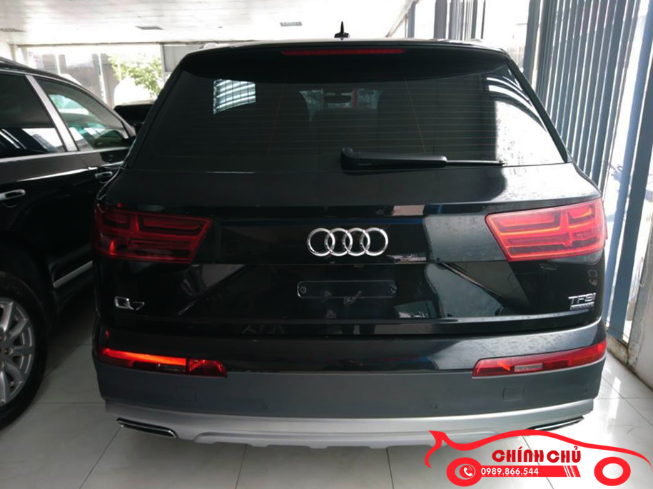 Audi Q7 2.0 TFSI 2016 - Bán xe Audi Q7 2.0 TFSI 2017, màu đen, nhập khẩu, chủ xe giữ gìn bảo dưỡng định kỳ