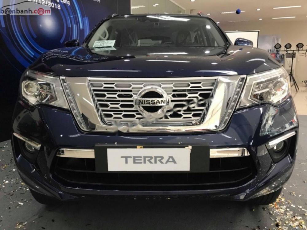 Nissan X Terra  V 2.5 AT 4WD 2019 - Bán Nissan X Terra V 2.5 AT 4WD 2019, màu xanh lam, nhập khẩu