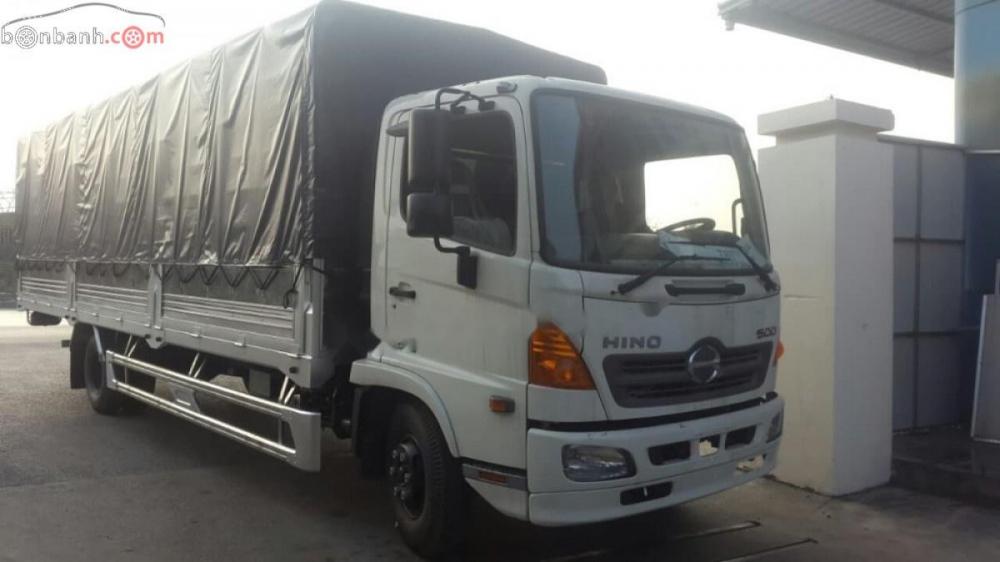 Hino 500 Series FC9JNTC 2018 - Bán Hino 500 Series FC9JNTC sản xuất năm 2018, màu trắng  