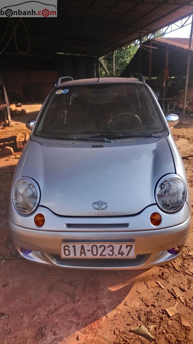 Daewoo Matiz  MT 2008 - Bán Daewoo Matiz MT đời 2008, màu bạc, xe đẹp