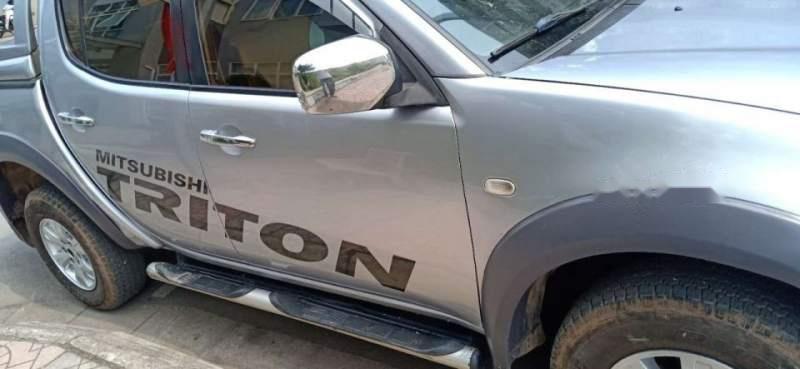 Mitsubishi Triton GLS 2009 - Bán ô tô Mitsubishi Triton GLS sản xuất năm 2009, màu bạc, nhập khẩu nguyên chiếc