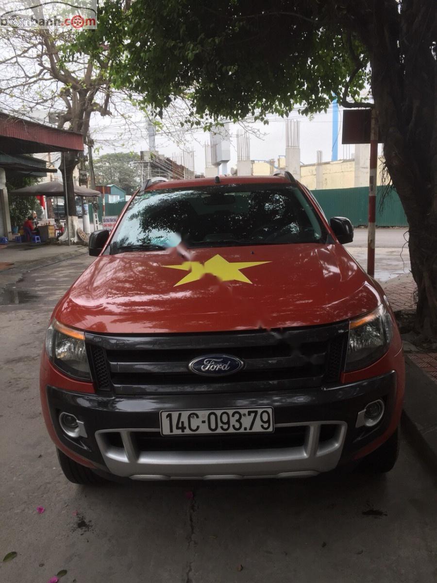 Ford Ranger Wildtrak 2014 - Bán Ford Ranger Wildtrak đời 2014, xe chạy tốt