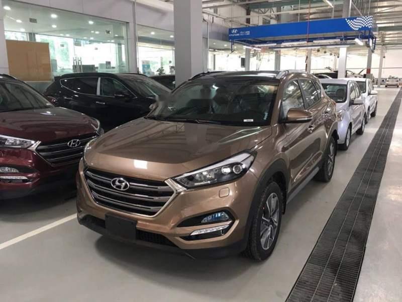 Hyundai Tucson   2019 - Cần bán xe Hyundai Tucson đời 2019, màu nâu 