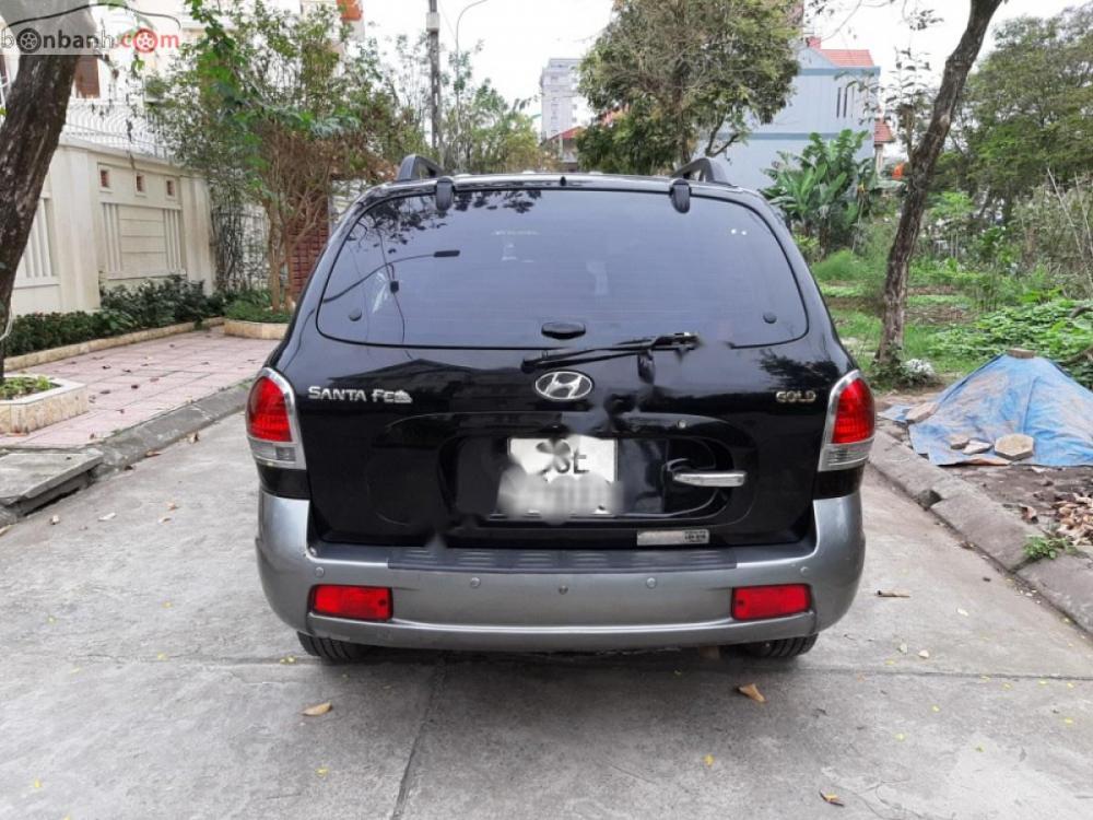 Hyundai Santa Fe Gold 2005 - Bán Hyundai Santa Fe Gold năm 2005, màu đen, nhập khẩu  