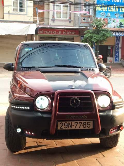 Ssangyong Korando 2001 - Bán Ssangyong Korando đời 2001, màu đỏ, nhập khẩu