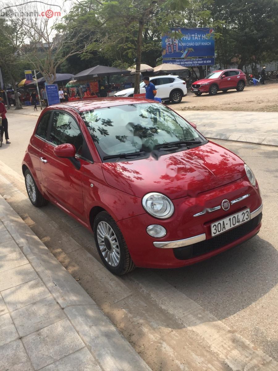 Fiat 500   2009 - Bán Fiat 500 2009, màu đỏ, nhập khẩu nguyên chiếc chính chủ