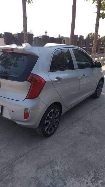 Kia Picanto S 2014 - Cần bán xe Kia Picanto S sản xuất năm 2014, màu bạc xe gia đình, giá 285tr