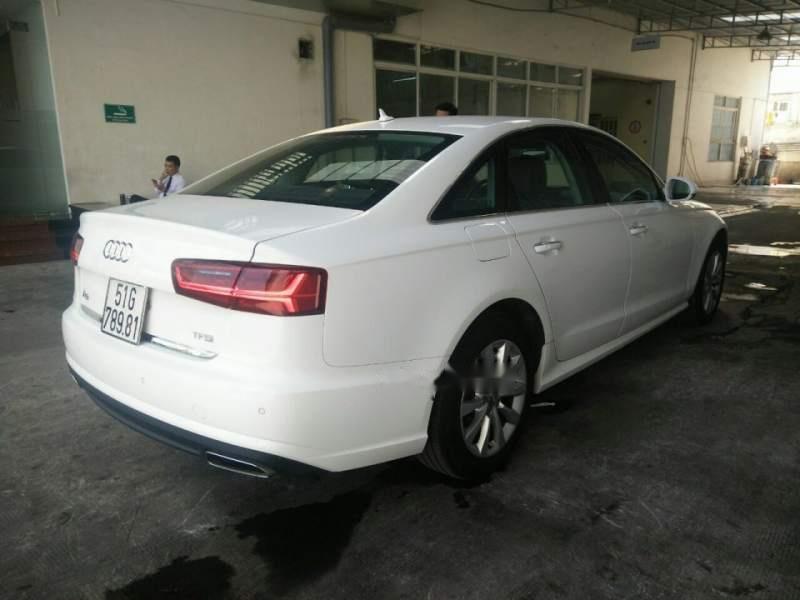 Audi A6 1.8AT 2016 - Cần bán gấp Audi A6 1.8AT năm sản xuất 2016, màu trắng