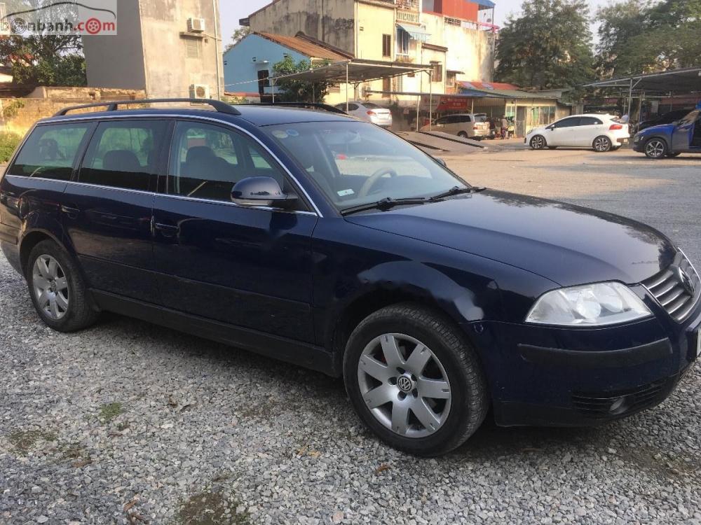 Volkswagen Passat 2004 - Bán xe Volkswagen Passat đời 2004, màu xanh lam, nhập khẩu 