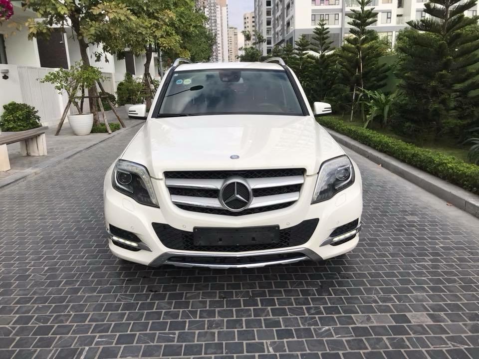 Mercedes-Benz GLK Class 250 2014 - Bán xe Mercedes GLK 250 đời 2015, màu trắng một chủ từ mới