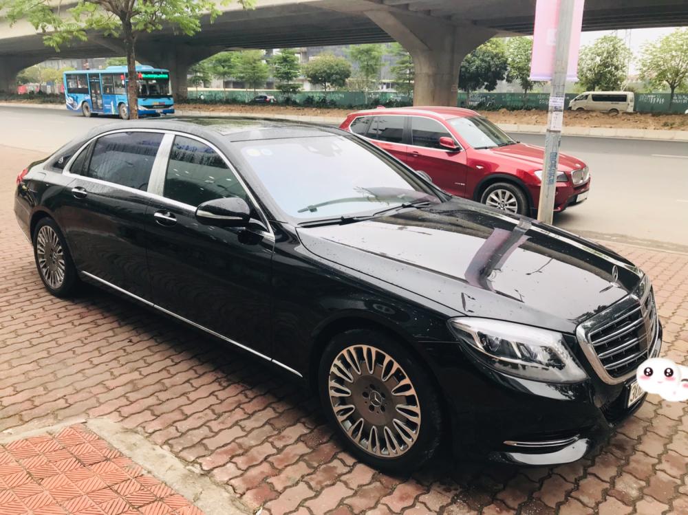 Mercedes-Benz Maybach  S600 2016 - Maybach S600 nhập Đức, màu đen, model 2016, đăng ký 2017, biển Hà Nội, lăn bánh 9000km