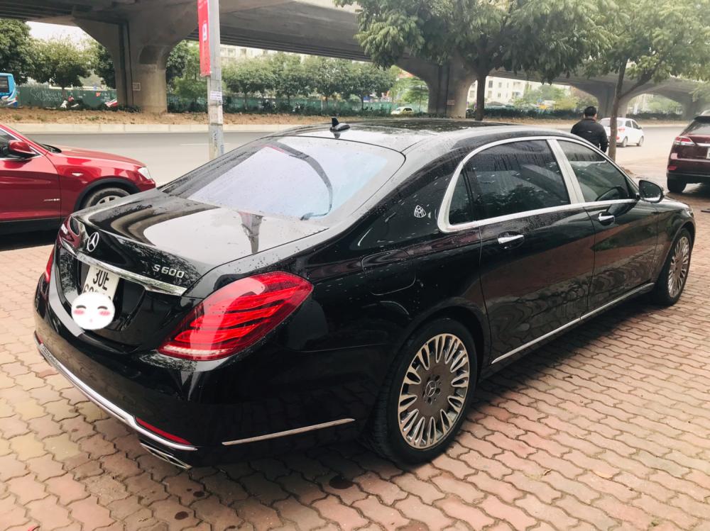 Mercedes-Benz Maybach  S600 2016 - Maybach S600 nhập Đức, màu đen, model 2016, đăng ký 2017, biển Hà Nội, lăn bánh 9000km