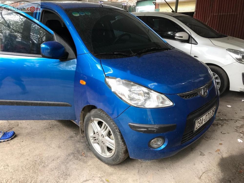 Hyundai i10 2010 - Xe Hyundai i10 2010, màu xanh lam, xe nhập 