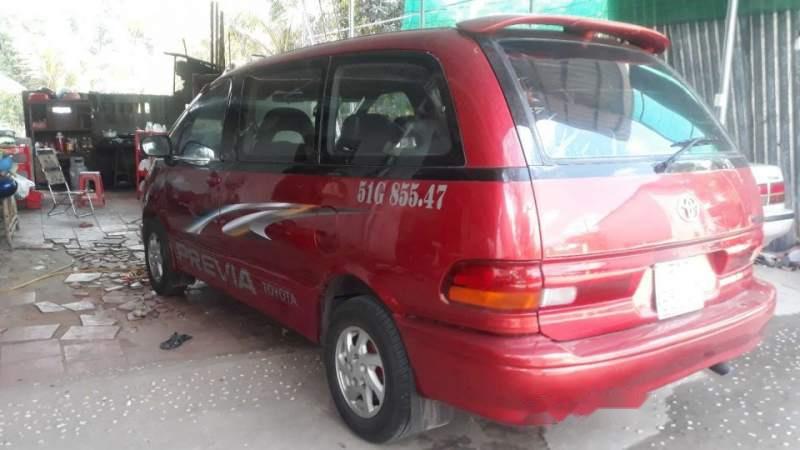 Toyota Previa 1990 - Bán xe Toyota Previa năm sản xuất 1990, màu đỏ, nhập khẩu