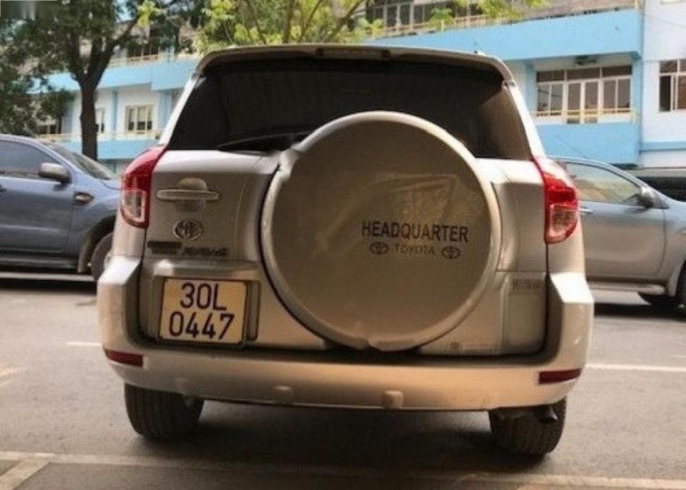 Toyota RAV4 2.4 AT 2008 - Bán ô tô Toyota RAV4 2.4 AT đời 2008, màu bạc, nhập khẩu 