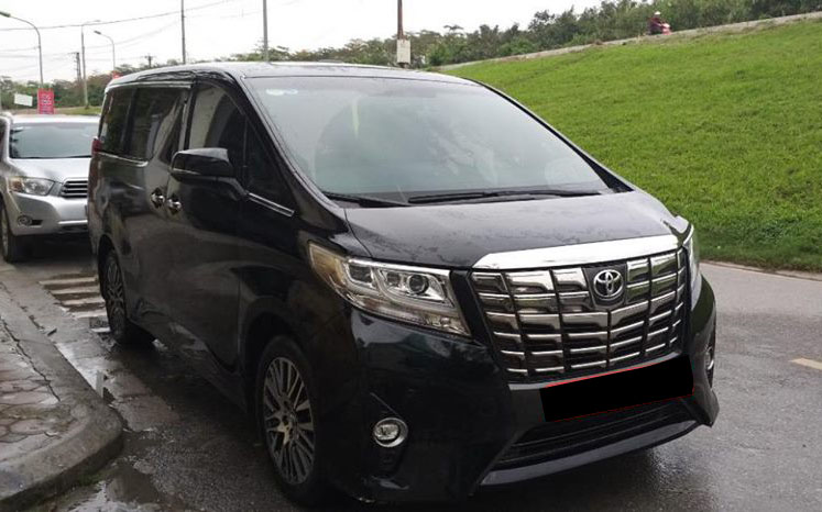 Toyota Alphard Excutive Lounge 2015 - Bán Toyota Alphard Excutive Lounge màu đen, model 2016, call ngay 0989866544