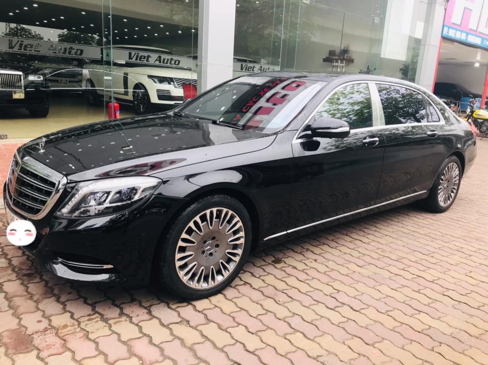 Mercedes-Benz Maybach  S600 2016 - Maybach S600 nhập Đức, màu đen, model 2016, đăng ký 2017, biển Hà Nội, lăn bánh 9000km