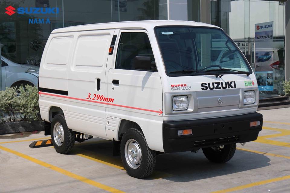 Suzuki Super Carry Van 2020 - Bán ô tô Suzuki Super Carry Van màu trắng