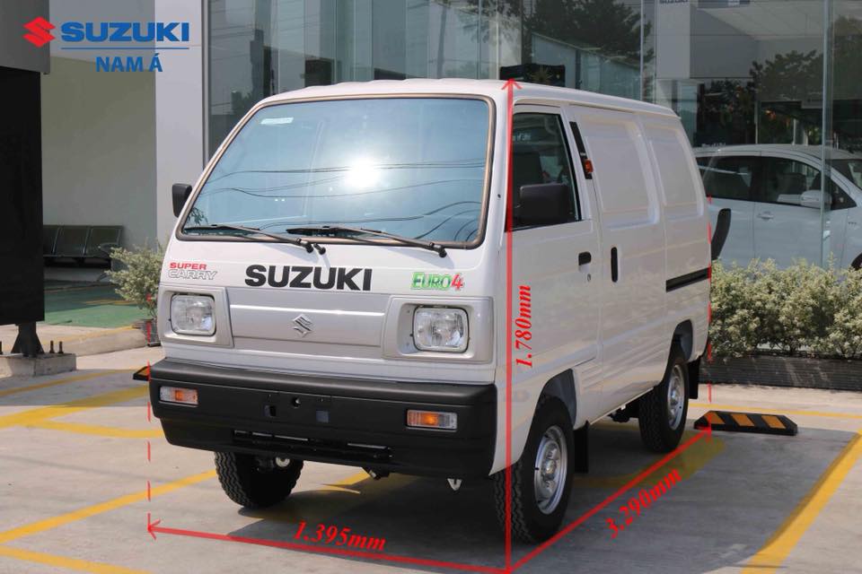 Suzuki Super Carry Van 2020 - Bán ô tô Suzuki Super Carry Van màu trắng