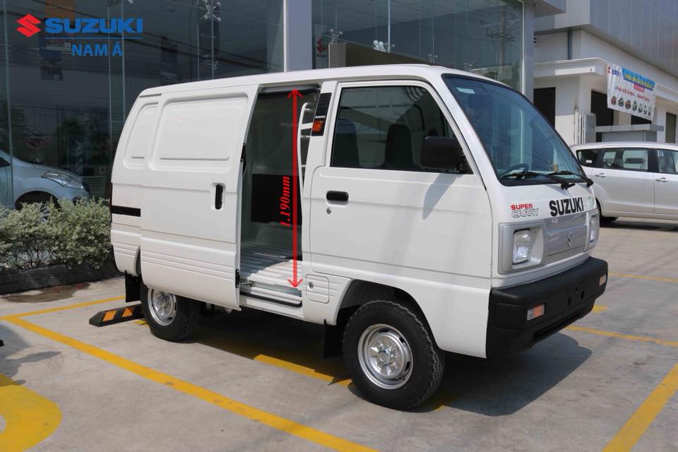 Suzuki Super Carry Van 2020 - Bán ô tô Suzuki Super Carry Van màu trắng