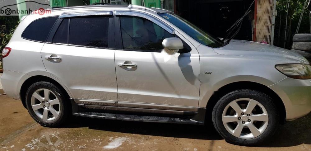 Hyundai Santa Fe 2.0SLX 2008 - Bán Hyundai Santa Fe 2.0SLX sản xuất 2008, màu bạc, nhập khẩu