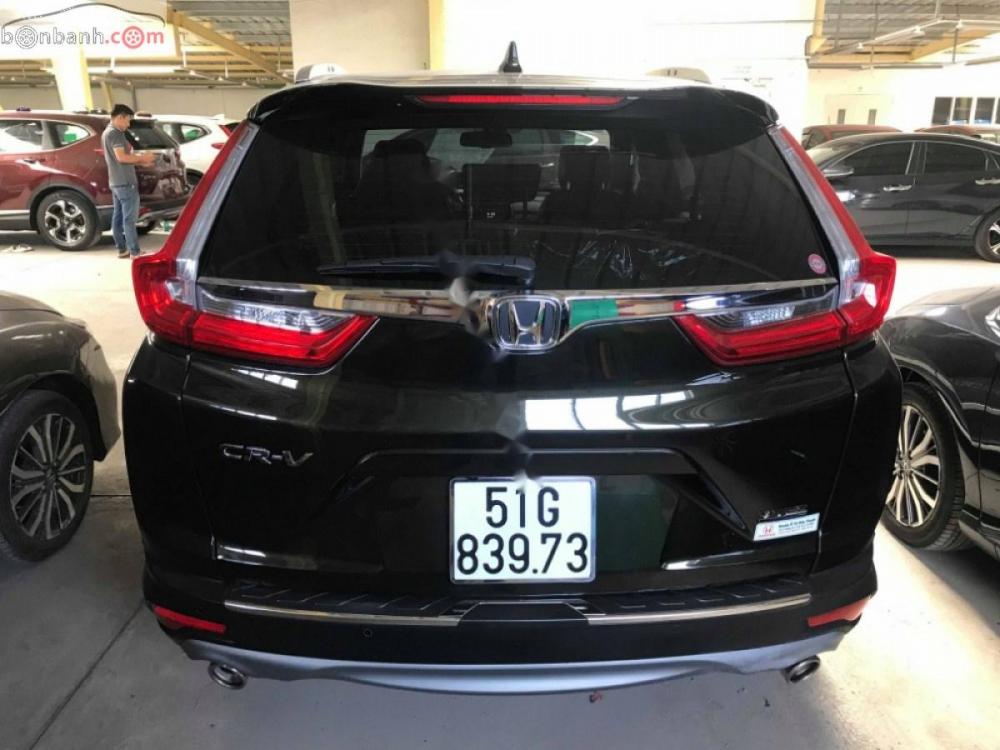 Honda CR V L 2018 - Gia đình bán Honda CR V L đời 2018, màu xanh lục, nhập khẩu 