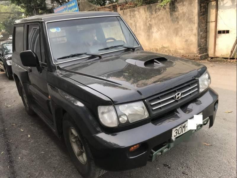 Hyundai Galloper 2003 - Cần bán Hyundai Galloper đời 2003, màu đen, nhập khẩu nguyên chiếc