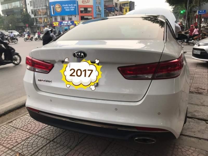 Kia Optima    2017 - Bán Optima sản xuất 2017, màu trắng, nội thất kem