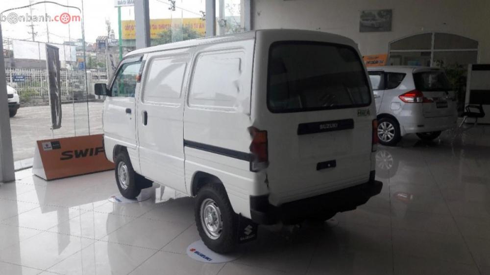 Suzuki Blind Van   2018 - Bán xe Suzuki Blind Van đời 2018, màu trắng, cabin tiện nghi tạo sự thoải mái cho người sử dụng