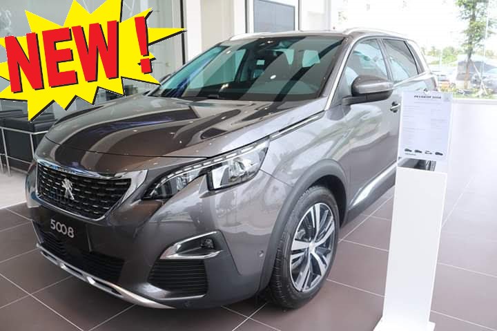 Peugeot 5008 2019 - Cần bán xe Peugeot 5008 2019 1.6L Turbo tăng áp, màu xám, khuyến mãi hấp dẫn chỉ duy nhất trong tháng LH