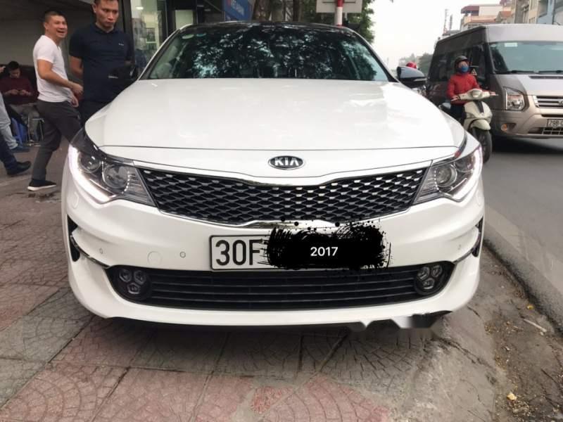 Kia Optima    2017 - Bán Optima sản xuất 2017, màu trắng, nội thất kem