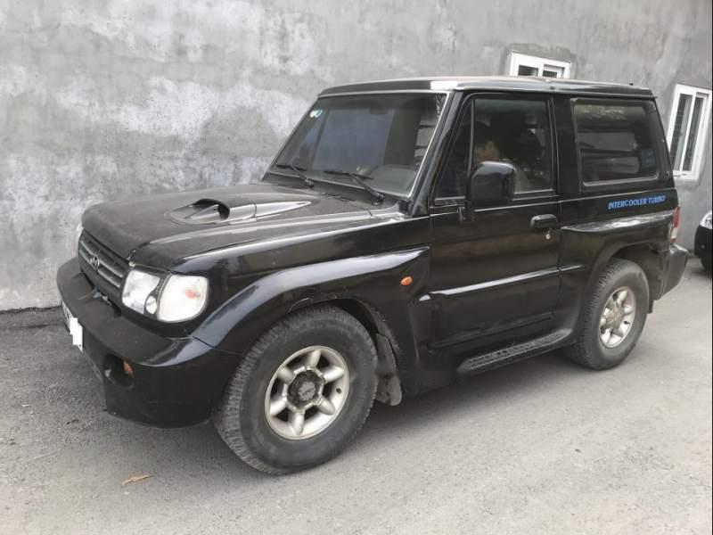 Hyundai Galloper 2003 - Cần bán Hyundai Galloper đời 2003, màu đen, nhập khẩu nguyên chiếc