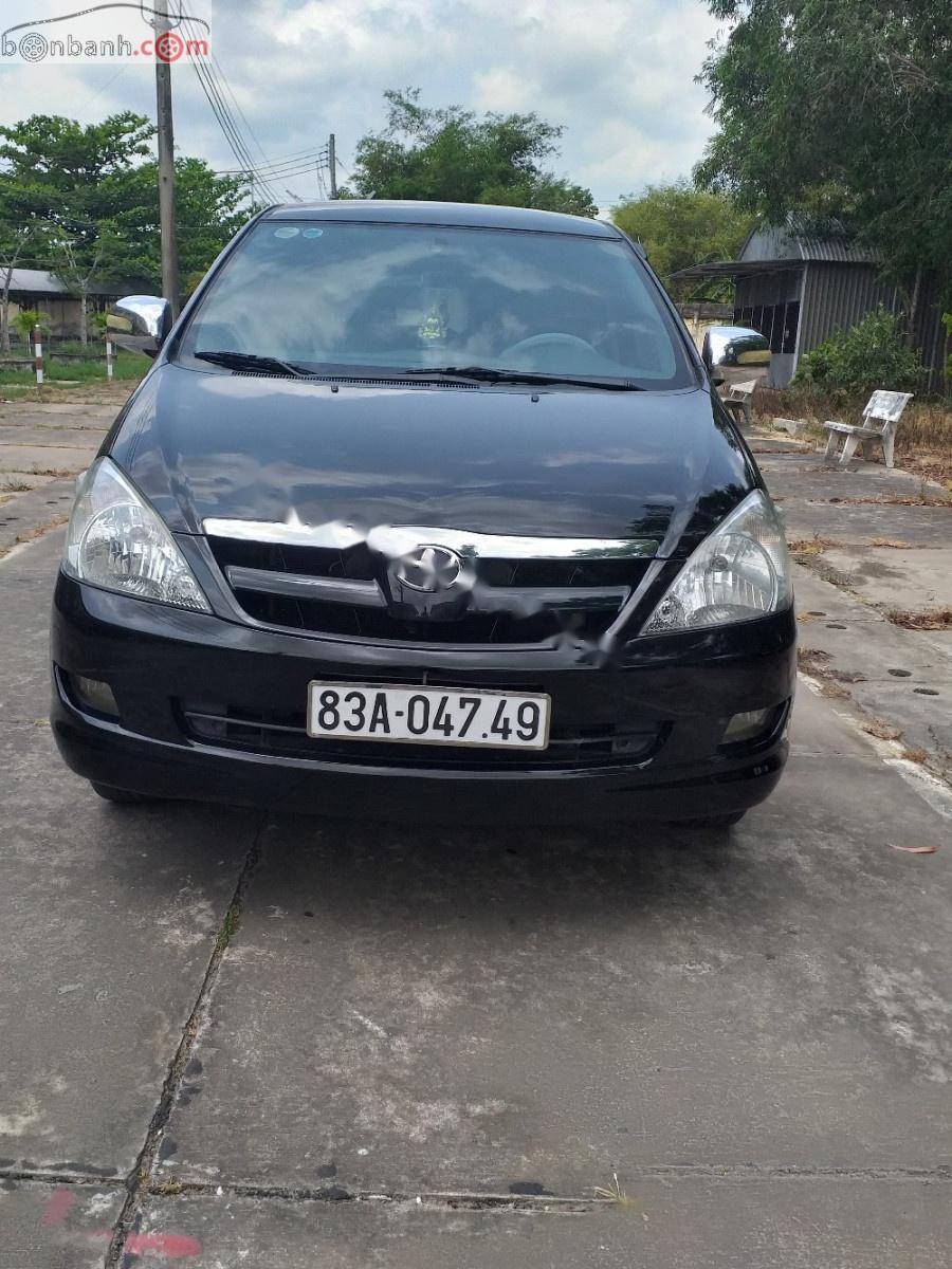 Toyota Innova G 2007 - Cần bán lại xe Toyota Innova G đời 2007, màu đen 