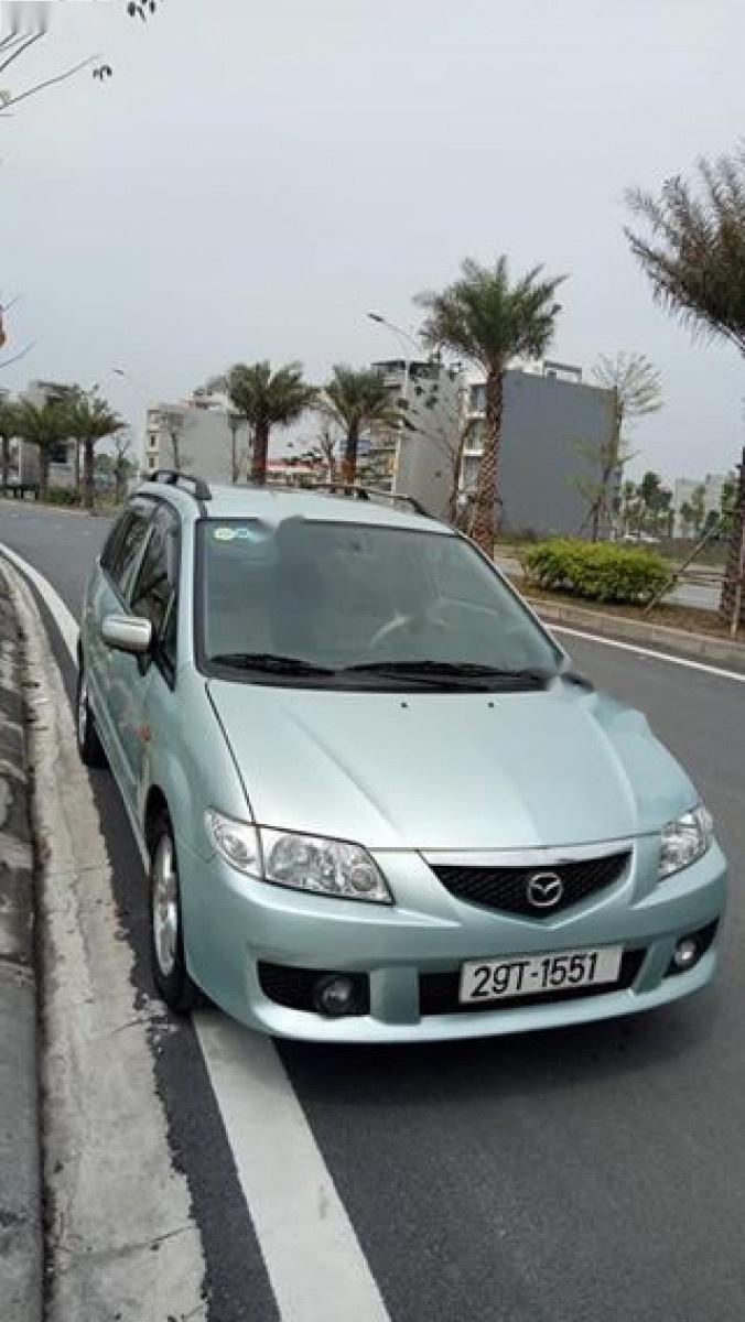 Mazda Premacy 1.8 AT 2003 - Cần bán xe Mazda Premacy 1.8 AT năm sản xuất 2003, màu xanh lam  