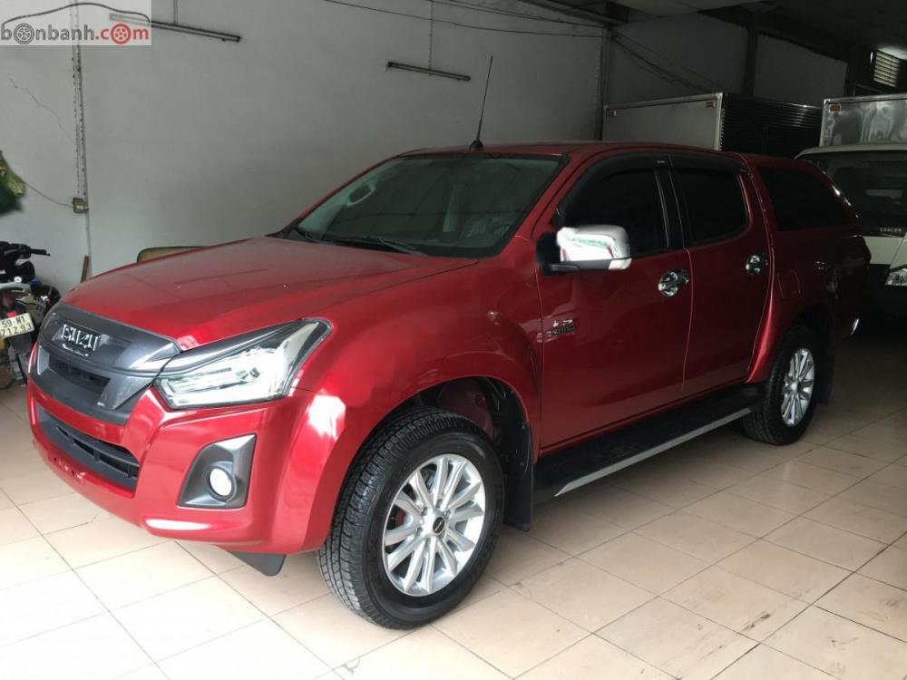 Isuzu Dmax LS Prestige 1.9L 4x2 AT 2018 - Cần bán xe Isuzu Dmax LS Prestige 1.9L 4x2 AT đời 2018, màu đỏ 