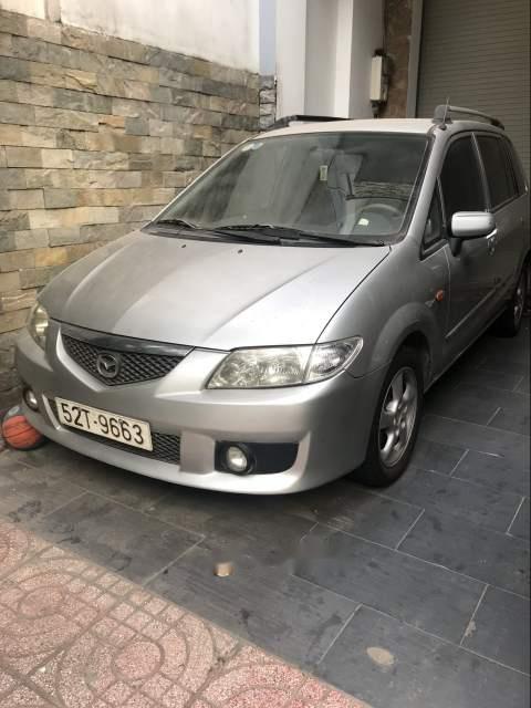 Mazda Premacy   1.8AT 2002 - Cần bán Mazda Premacy 1.8AT đời 2002, màu bạc, số tự động, giá 170tr