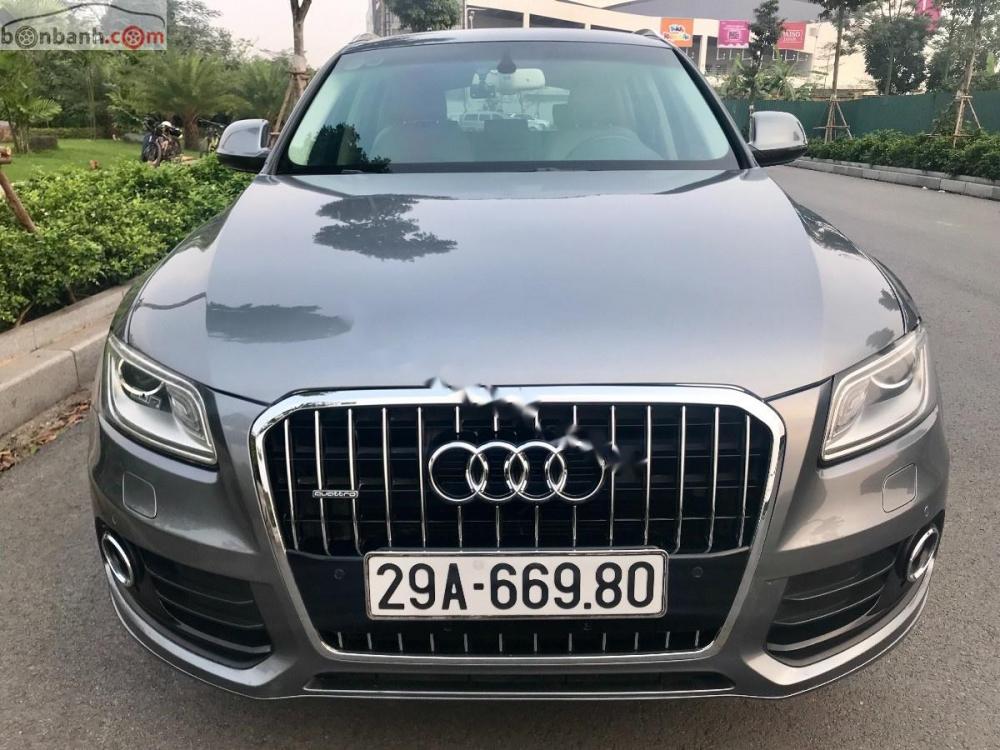 Audi Q5 2.0TFSI 2012 - Cần bán Audi Q5 2.0TFSI đời 2012, màu xám, nhập khẩu 